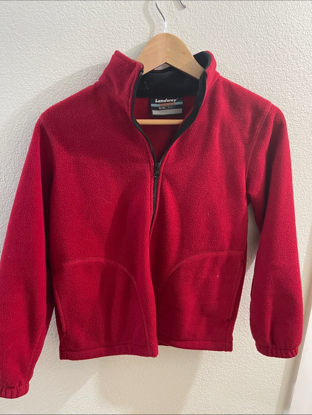 Kids' Red Fleece Jacket by Landway